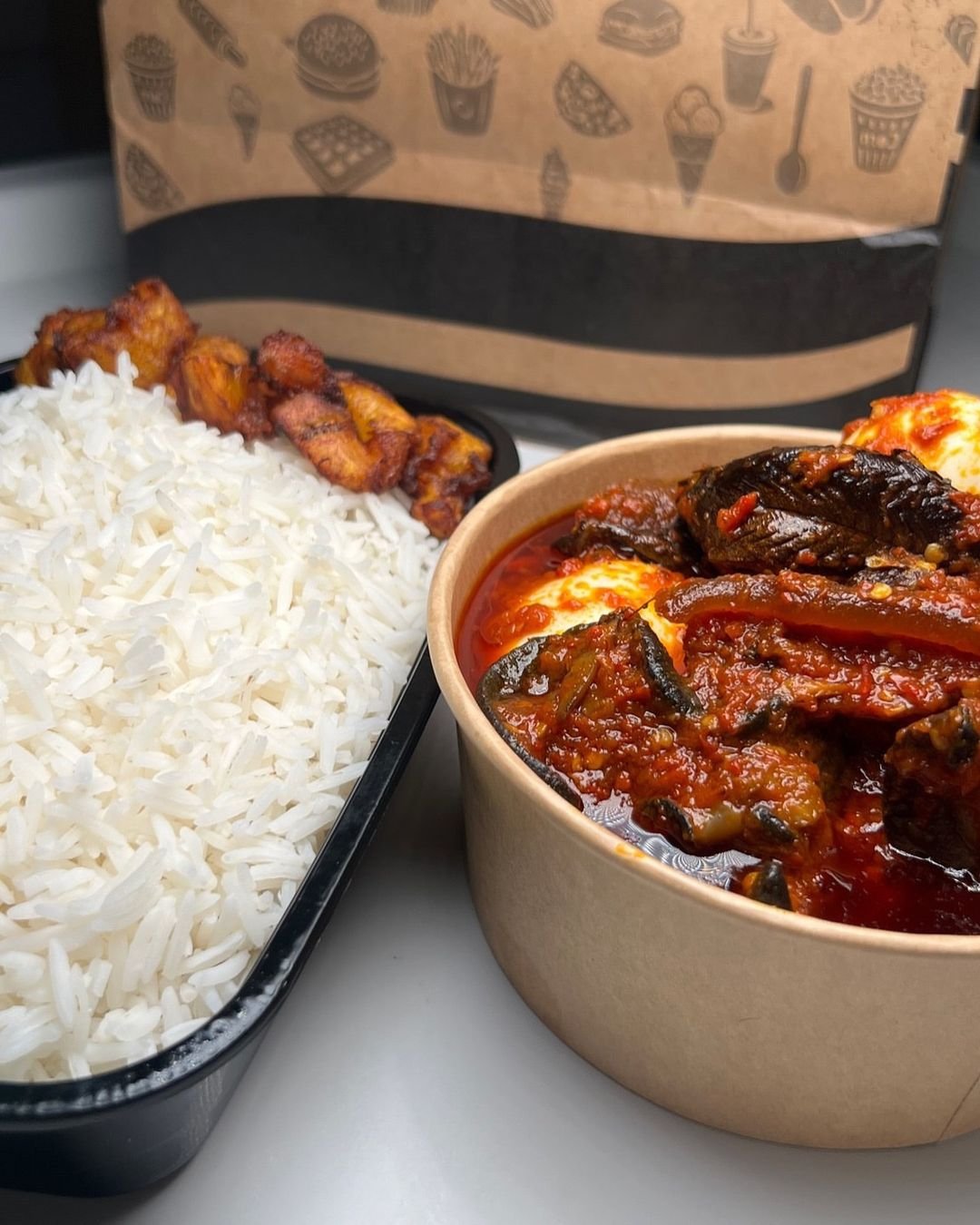 RICE & BEANS PAIRED WITH SIGNATURE LOCAL SAUCE - Image 3